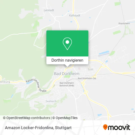 Amazon Locker-Fridonlina Karte