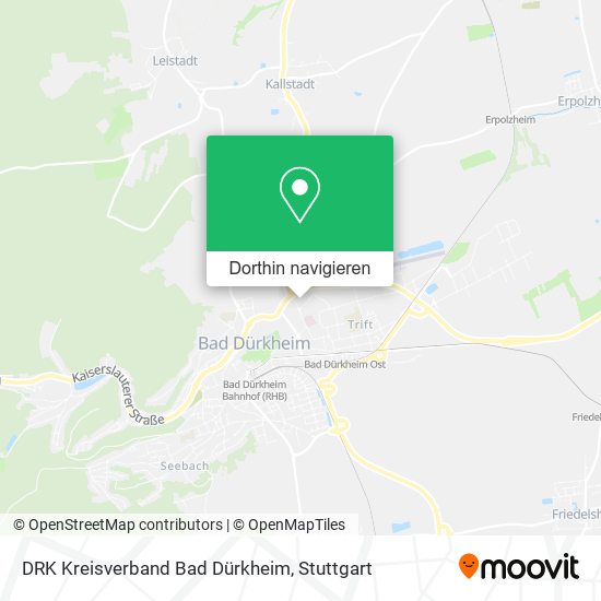 DRK Kreisverband Bad Dürkheim Karte