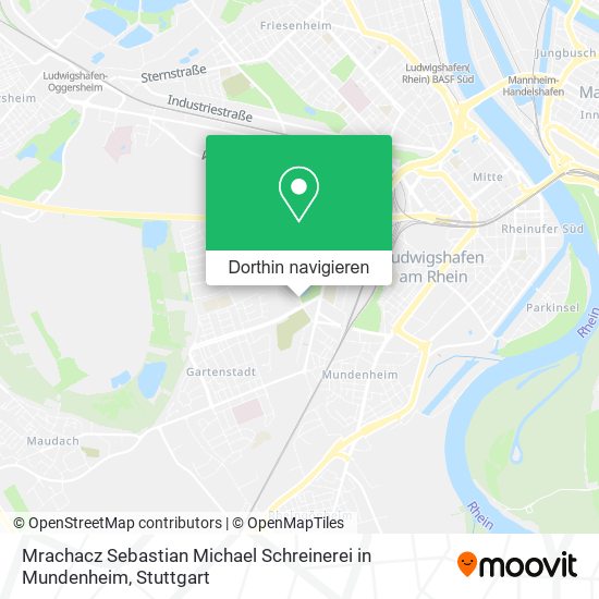 Mrachacz Sebastian Michael Schreinerei in Mundenheim Karte