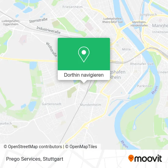 Prego Services Karte