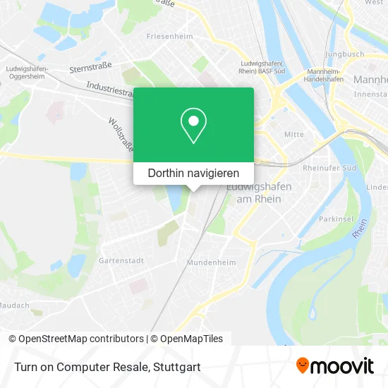 Turn on Computer Resale Karte