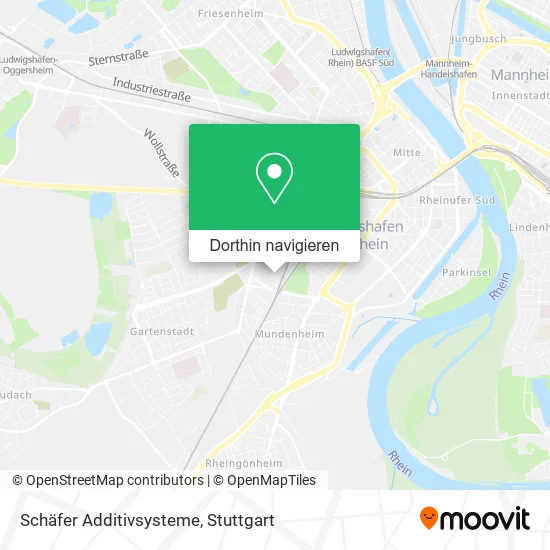 Schäfer Additivsysteme Karte