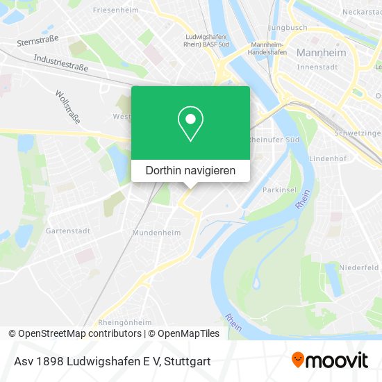 Asv 1898 Ludwigshafen E V Karte