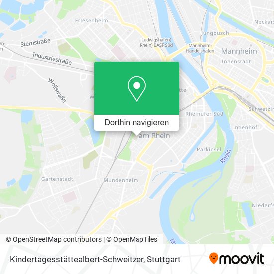 Kindertagesstättealbert-Schweitzer Karte