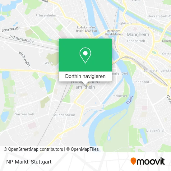 NP-Markt Karte