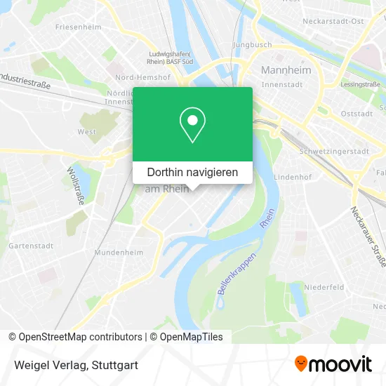 Weigel Verlag Karte