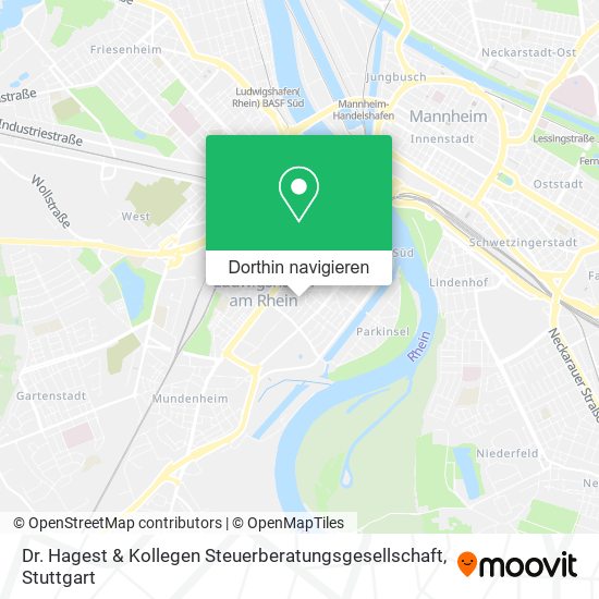 Dr. Hagest & Kollegen Steuerberatungsgesellschaft Karte
