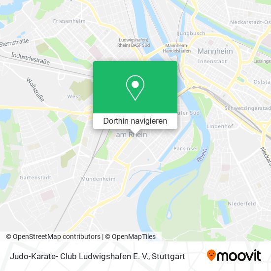 Judo-Karate- Club Ludwigshafen E. V. Karte