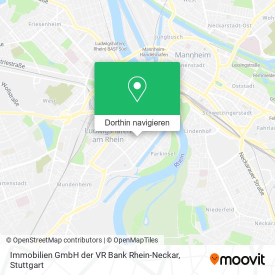Immobilien GmbH der VR Bank Rhein-Neckar Karte