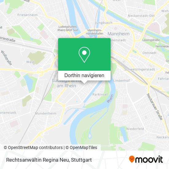 Rechtsanwältin Regina Neu Karte