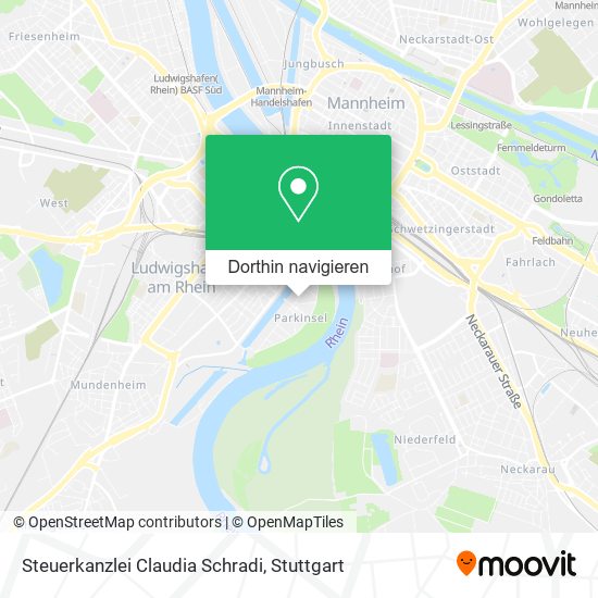 Steuerkanzlei Claudia Schradi Karte