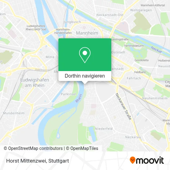 Horst Mittenzwei Karte