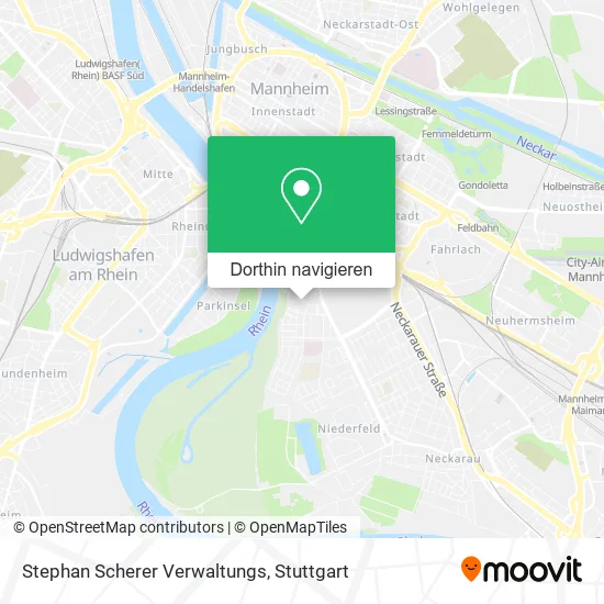 Stephan Scherer Verwaltungs Karte