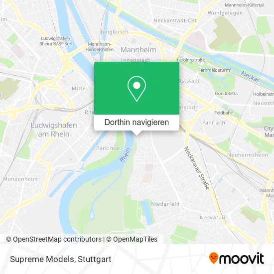 Supreme Models Karte