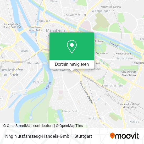 Nhg Nutzfahrzeug-Handels-GmbH Karte