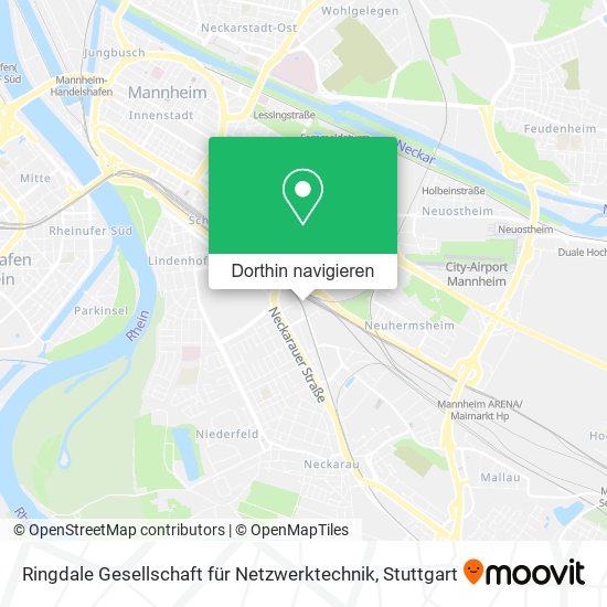 Ringdale Gesellschaft für Netzwerktechnik Karte