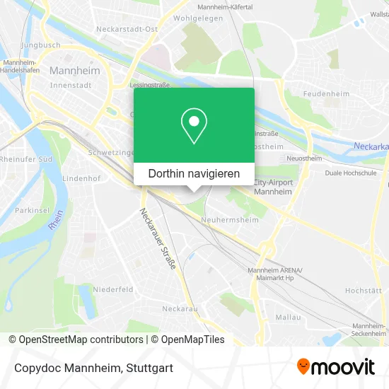 Copydoc Mannheim Karte