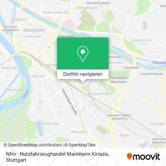 Nfm - Nutzfahrzeughandel Mannheim Kiriazis Karte