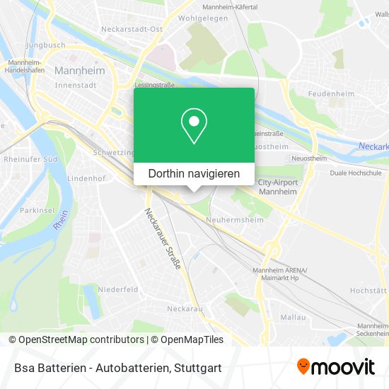 Bsa Batterien - Autobatterien Karte