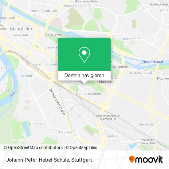 Johann-Peter-Hebel-Schule Karte