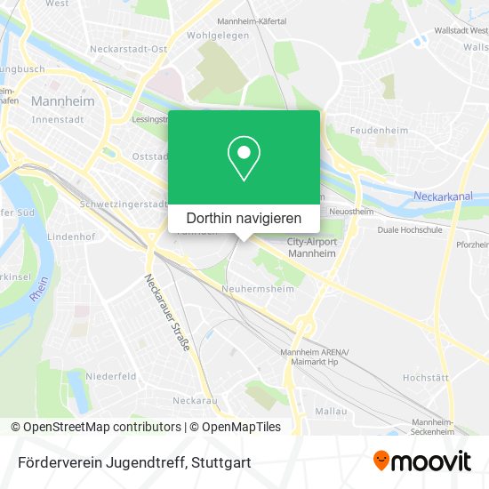 Förderverein Jugendtreff Karte