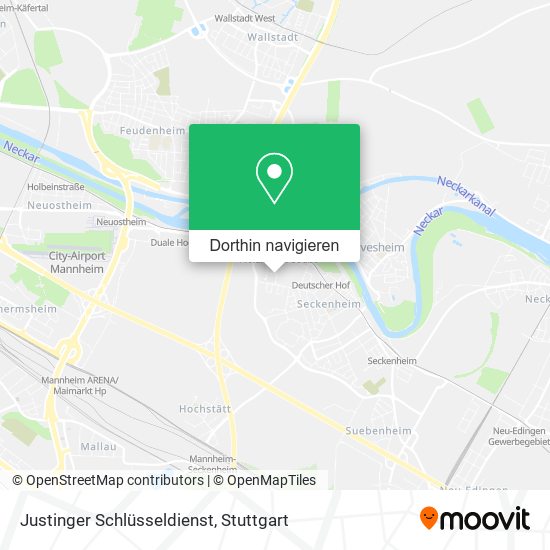 Justinger Schlüsseldienst Karte