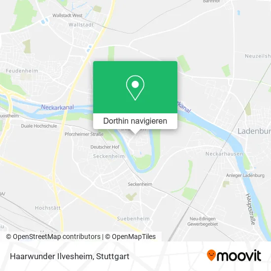Haarwunder Ilvesheim Karte