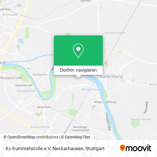Kv Kummetstolle e.V. Neckarhausen Karte