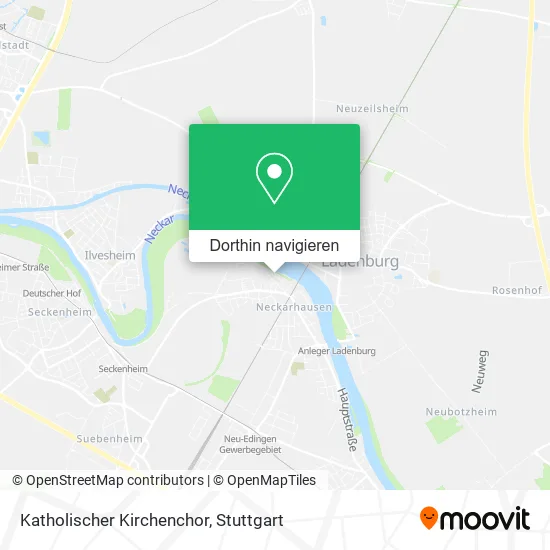 Katholischer Kirchenchor Karte