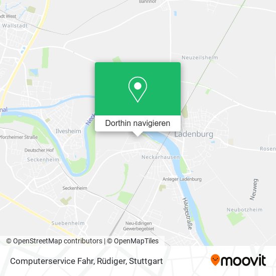 Computerservice Fahr, Rüdiger Karte