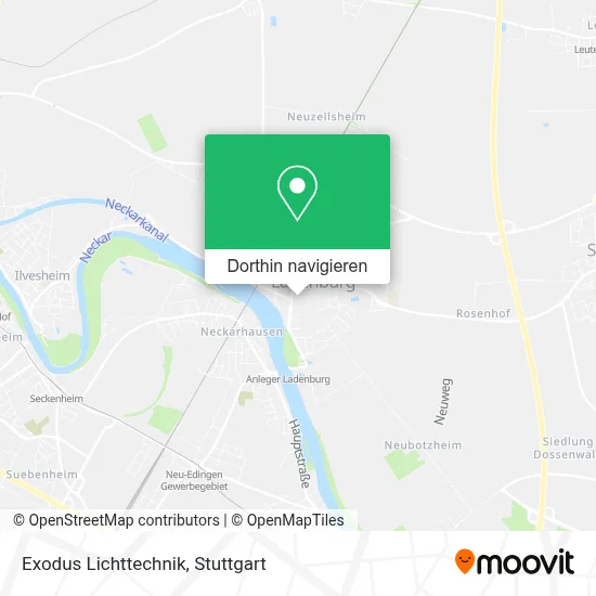 Exodus Lichttechnik Karte
