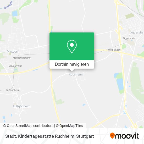 Städt. Kindertagesstätte Ruchheim Karte
