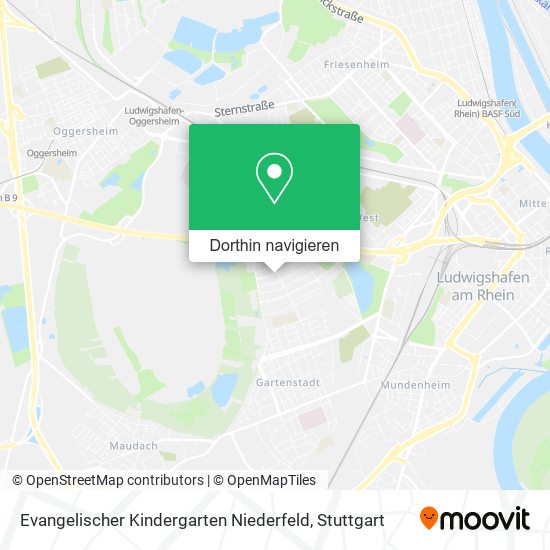 Evangelischer Kindergarten Niederfeld Karte