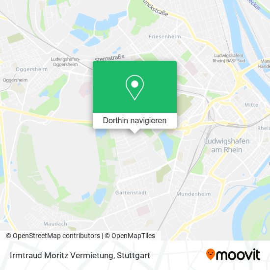 Irmtraud Moritz Vermietung Karte
