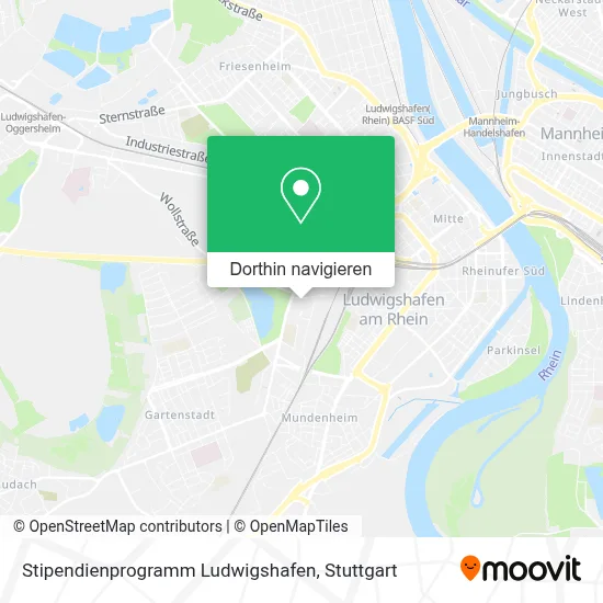 Stipendienprogramm Ludwigshafen Karte
