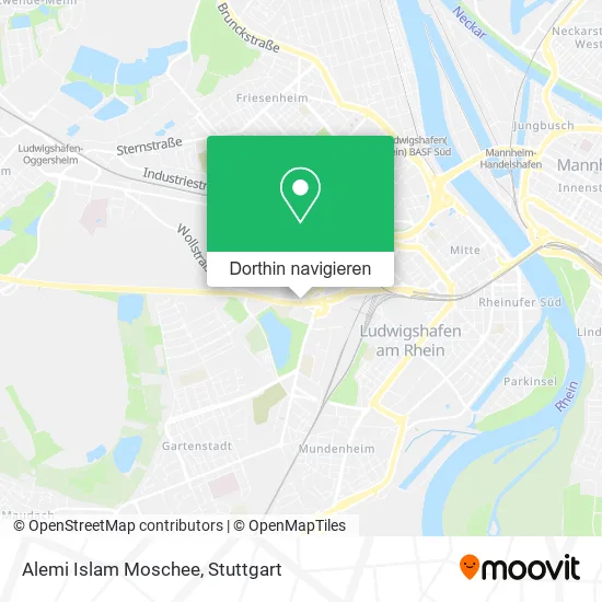 Alemi Islam Moschee Karte