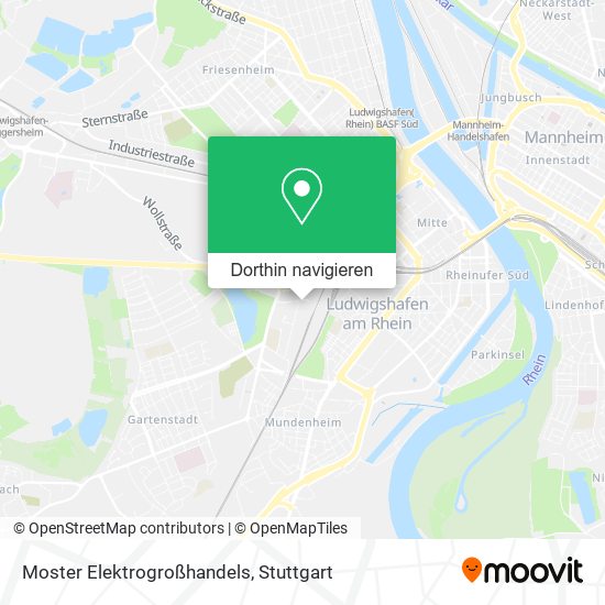 Moster Elektrogroßhandels Karte
