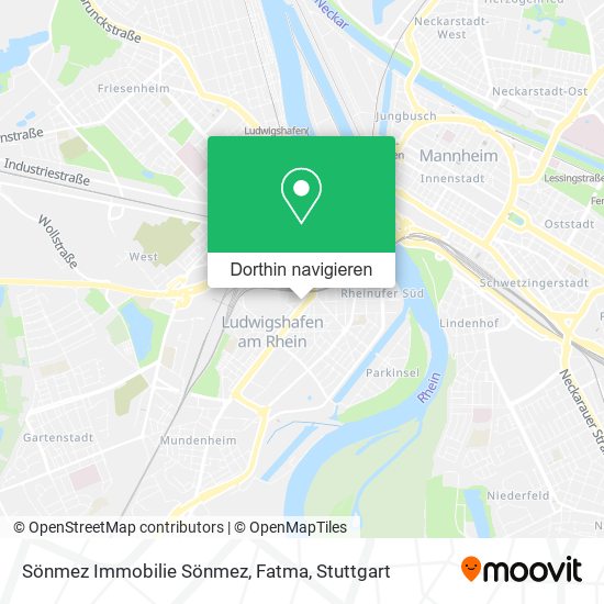 Sönmez Immobilie Sönmez, Fatma Karte