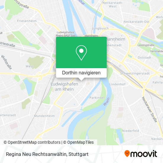 Regina Neu Rechtsanwältin Karte