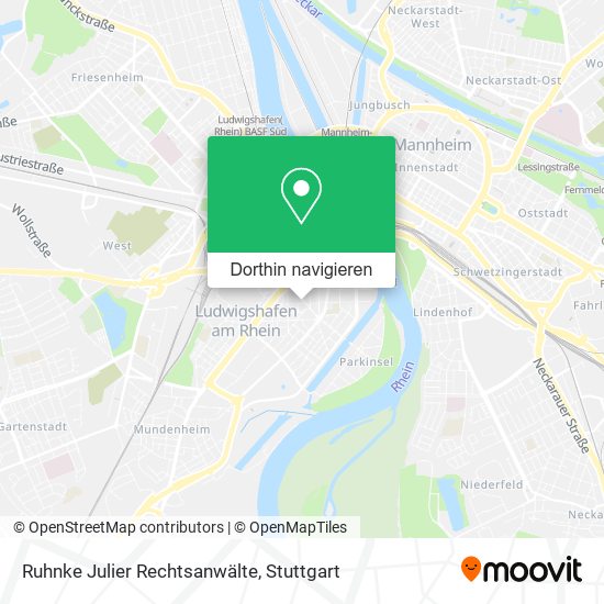 Ruhnke Julier Rechtsanwälte Karte