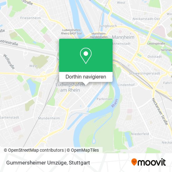 Gummersheimer Umzüge Karte