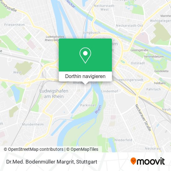 Dr.Med. Bodenmüller Margrit Karte