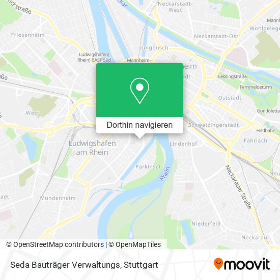 Seda Bauträger Verwaltungs Karte