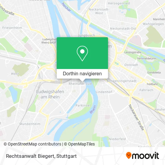 Rechtsanwalt Biegert Karte