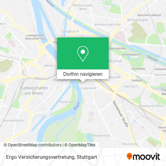 Ergo Versicherungsvertretung Karte