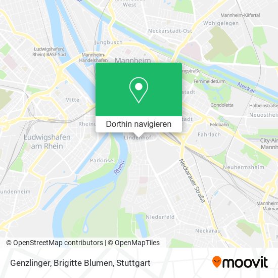 Genzlinger, Brigitte Blumen Karte
