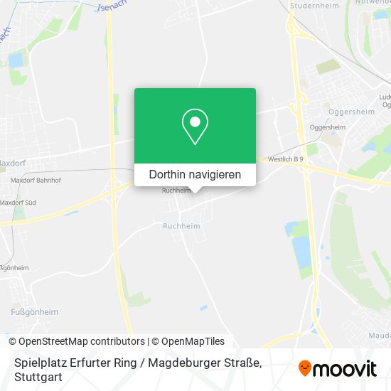 Spielplatz Erfurter Ring / Magdeburger Straße Karte
