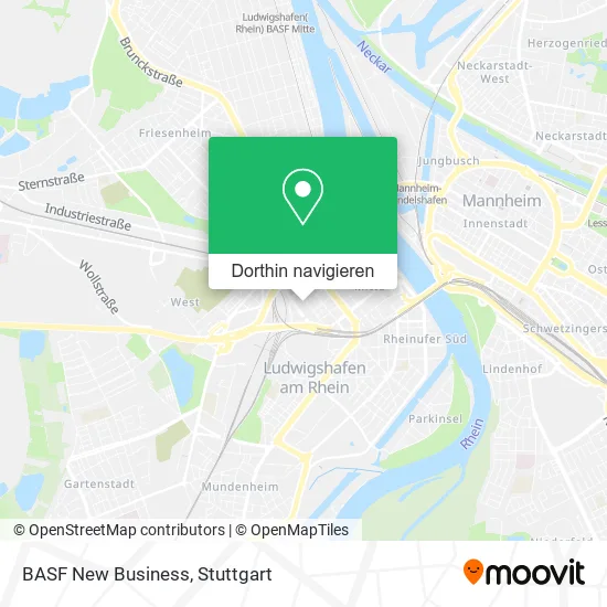 BASF New Business Karte