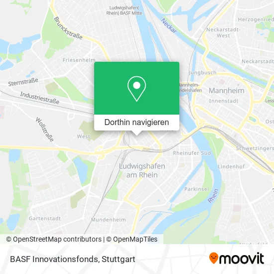 BASF Innovationsfonds Karte