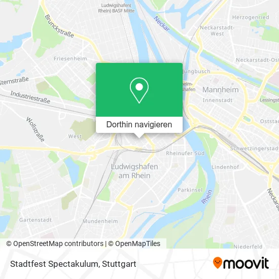 Stadtfest Spectakulum Karte